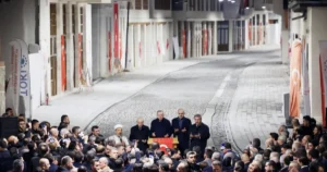 Cumhurbaşkanı Recep Tayyip Erdoğan, 6 Şubat depremlerinde hasar gören ve