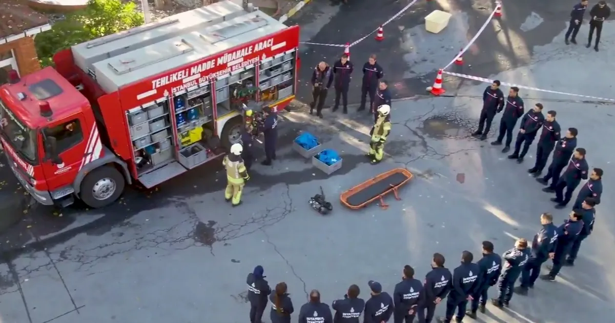 İstanbul İtfaiyesi’ne katılacak 591 personel adayı, 560 saatlik Temel İtfaiye