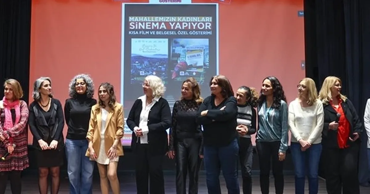 İstanbul Maltepeli kadınlar sinema ile seslerini duyurdu