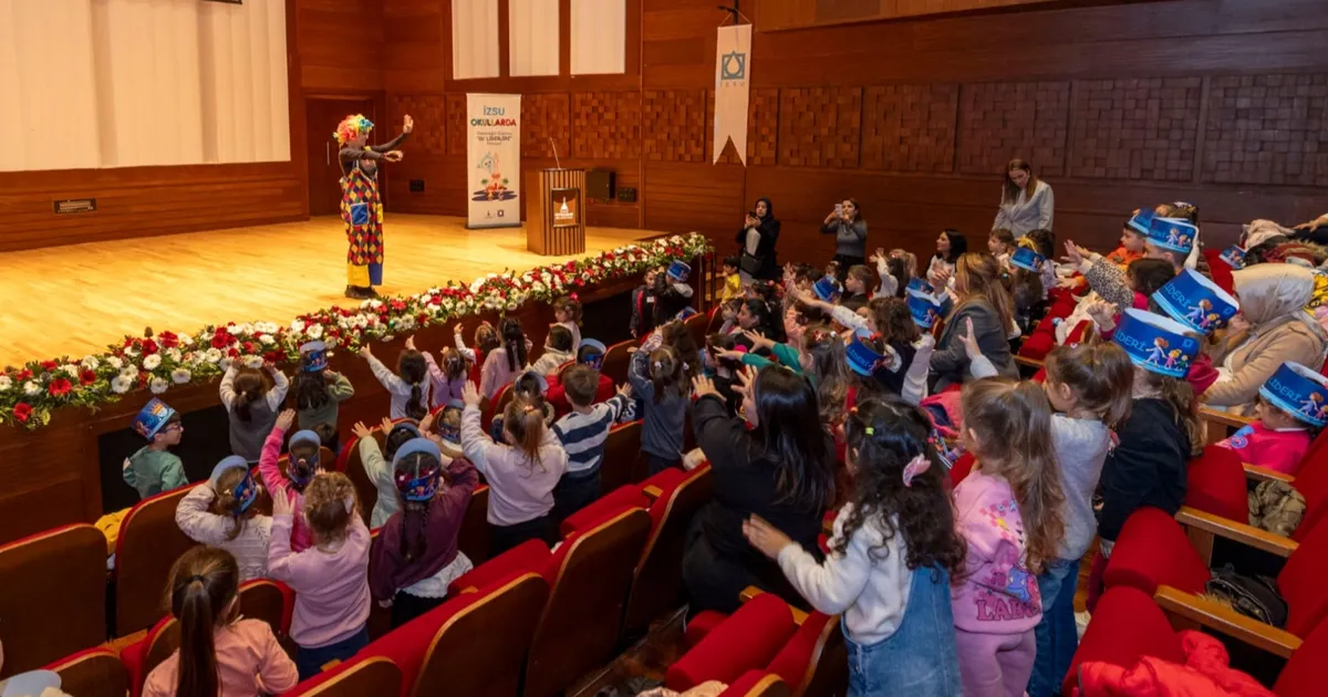 İZSU, yeni yıla miniklerle ‘Merhaba’ dedi