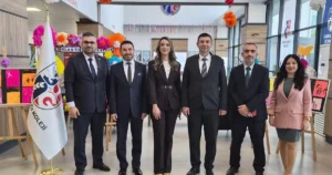 KalDer Bursa Şubesi idaresi, Gökkuşağı Cambridge International School’u ziyaret ederek