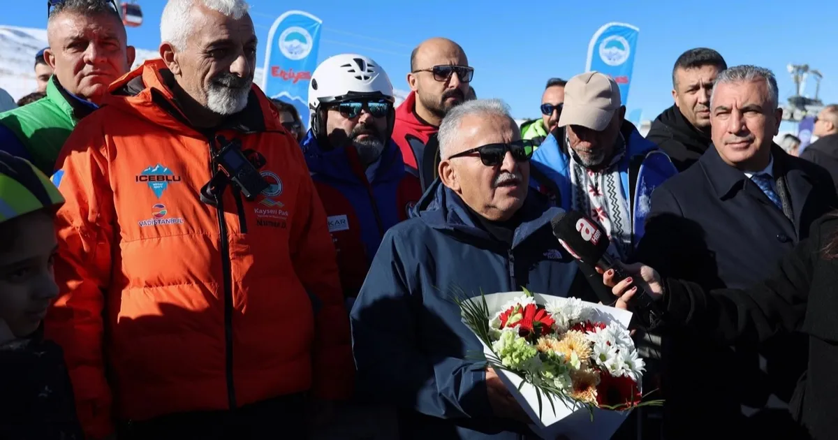 Kayseri Erciyes sezonu açtı