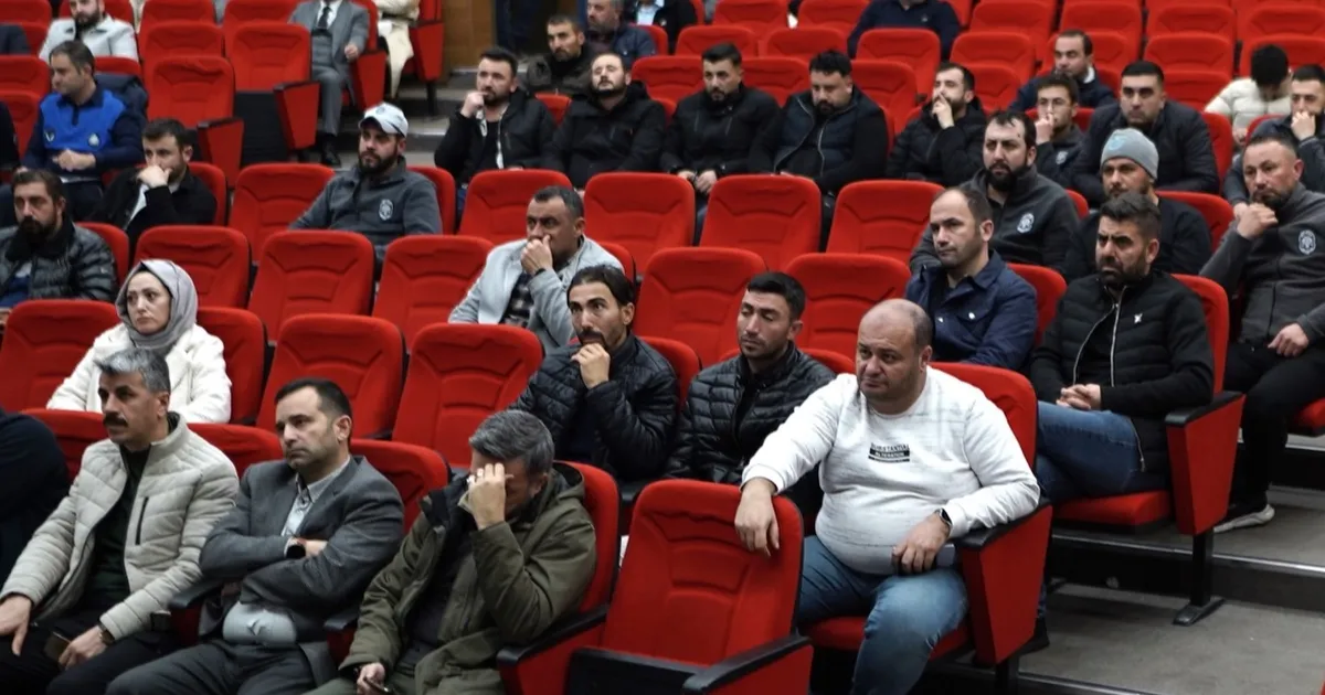 Kayseri Melikgazi personeline afet eğitimi