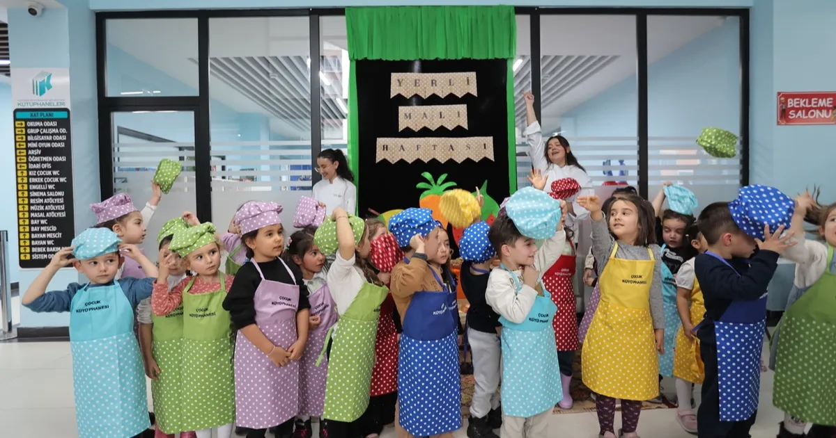 Kayserili minik şefler mutfağa girdi