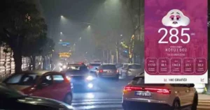 Akşam saatlerinde sıcaklığın düşmesi ve soba dumanının ağırlaşması Keşan’da hava
