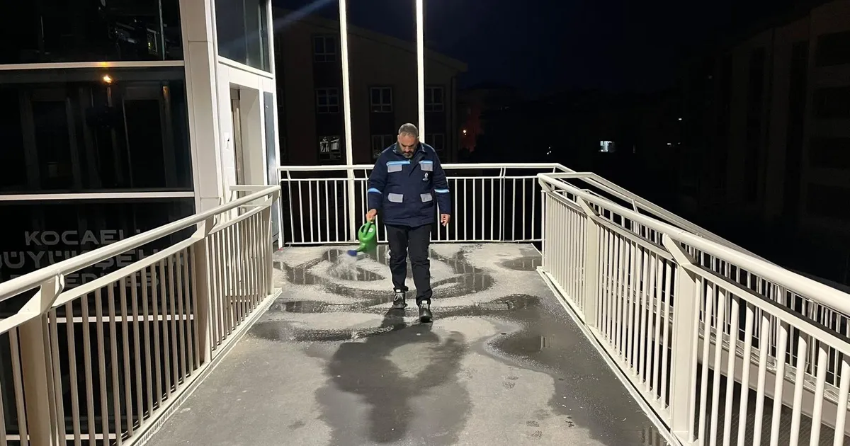 Kocaeli’den buzlanmaya karşı yoğun mesai