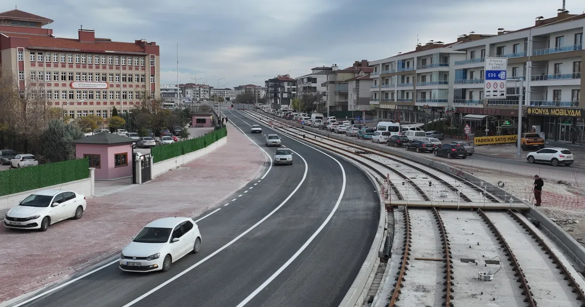 Konya’da yeni tramvay hattı son aşamada!