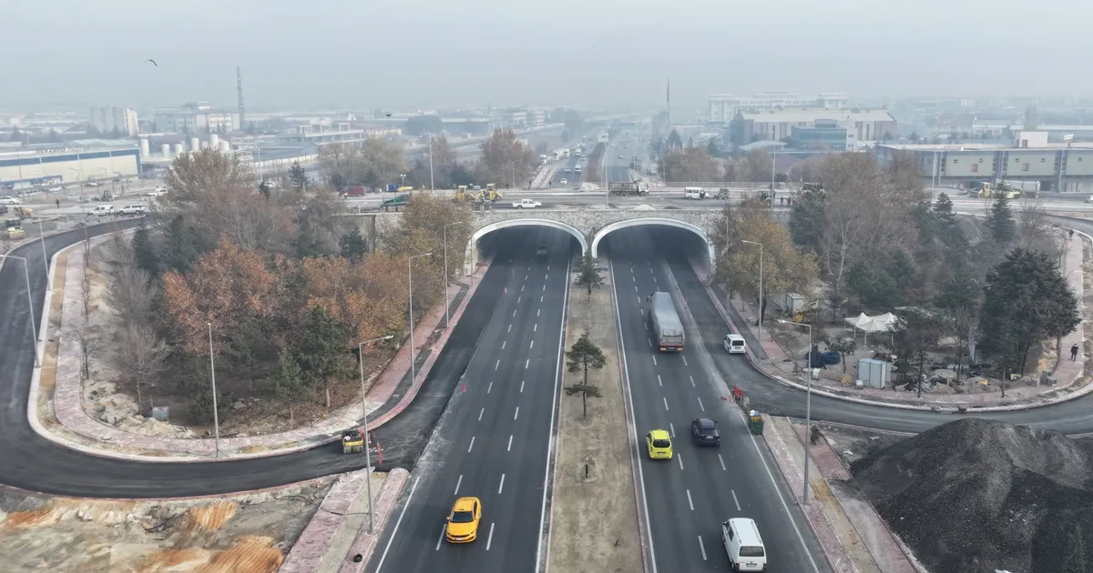 Konya’da Marangozlar Köprülü Kavşağı’nda son aşamaya gelindi