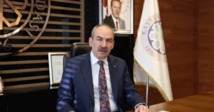 Kayseri Ticaret Odası (KTO) Yönetim Kurulu Lideri Ömer Gülsoy, Türkiye