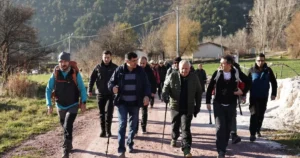 Kütahya Belediyesi ve Yeni Rotalar Doğa Yürüyüşleri Kulübü iş birliğiyle