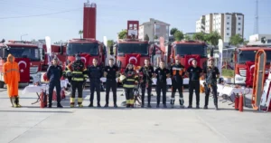 Mersin Büyükşehir Belediyesi İtfaiye Dairesi Başkanlığı, bünyesine kazandırdığı yeni ekipman