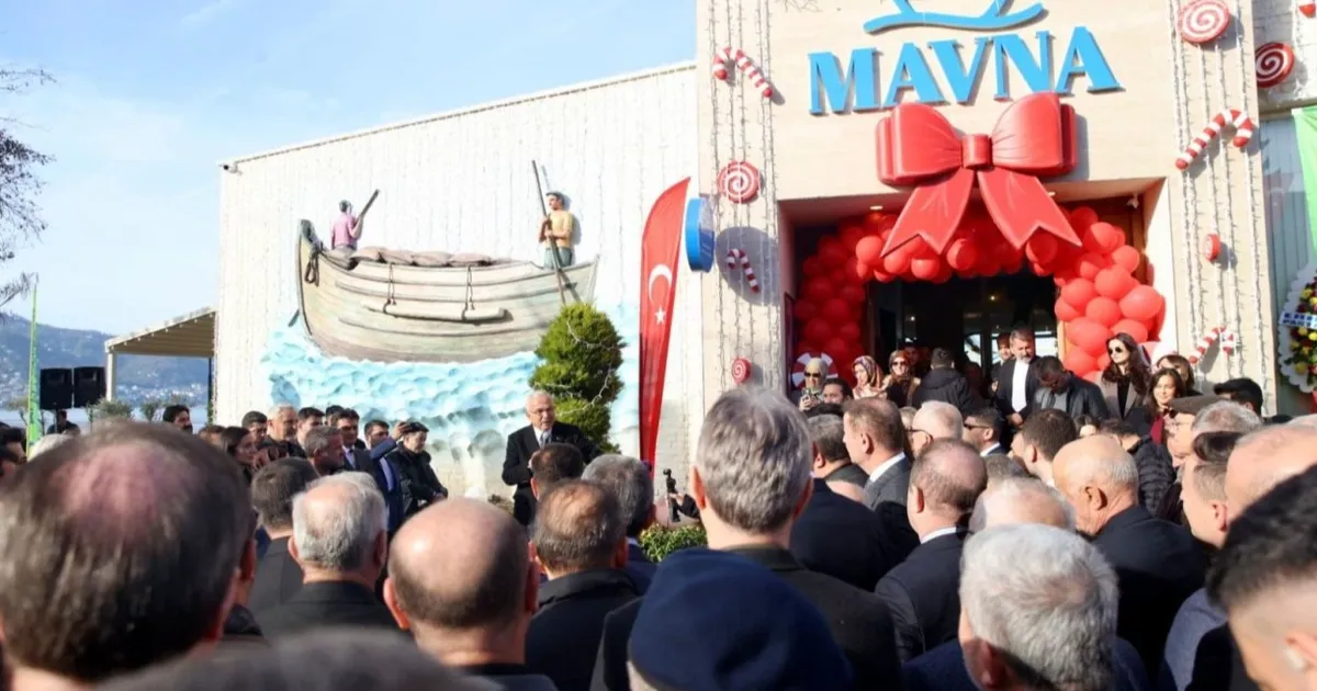 Ordu’da Akyazı Sahili’nde Mavna Kafe hizmete açıldı