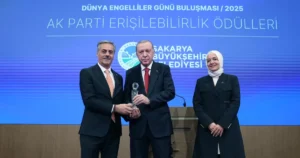 Sakarya Büyükşehir Belediye Başkanı Yusuf Alemdar, Ankara’da Cumhurbaşkanı Recep Tayyip