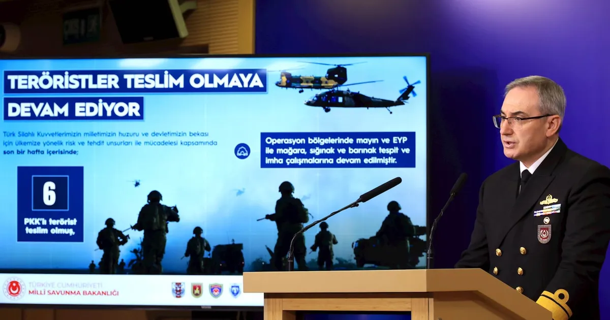 Son bir haftada 6 terörist teslim oldu… Hudutlarda 192 şahıs yakalandı!