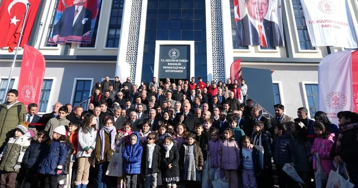 Ağrı Patnos’a 40 bin koleksiyona sahip yeni kütüphane