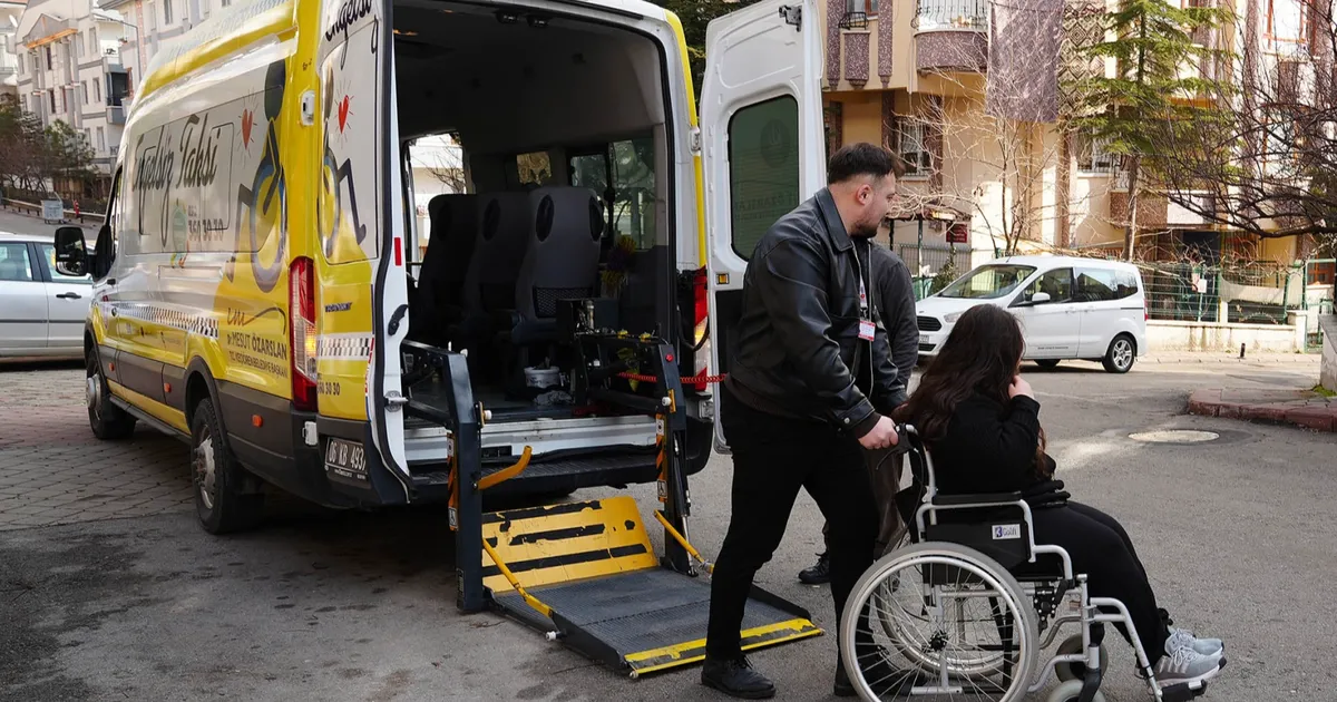 Ankara Keçiören’de engelsiz ulaşım hizmeti