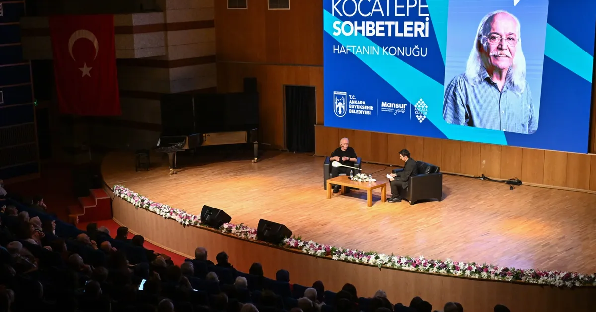 Ankara’da Kocatepe Sohbetleri’nin konuğu Cahit Berkay oldu