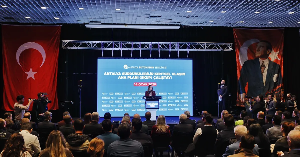 Antalya’da sürdürülebilir ulaşım çalıştayı düzenlendi