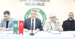 Bursa Esnaf ve Sanatkârlar Odaları Birliği’ne (BESOB) bağlı odalarda seçim