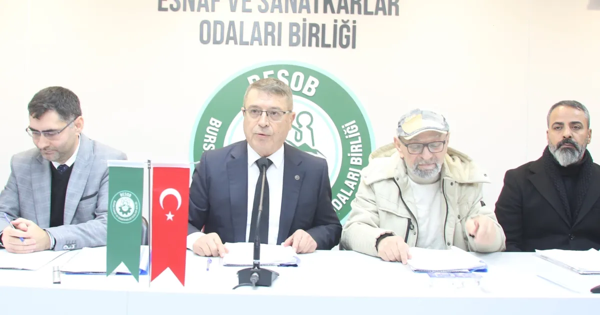 Bursa Esnaf ve Sanatkârlar Odaları Birliği’ne (BESOB) bağlı odalarda seçim