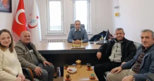 Bilecik Pazaryeri ilçesinde görev yapan basın mensupları, Pazaryeri Devlet Hastanesi’ni ziyaret