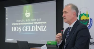 Bursa İnegöl Belediyesi’nin geleneksel yıllık değerlendirme ve istişare toplantısı bu