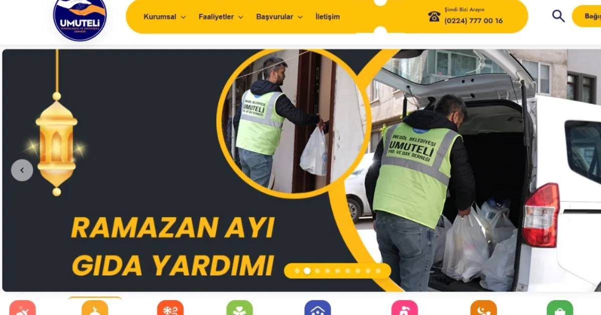 Bursa İnegöl’de online yardım platformu kullanıma sunuldu