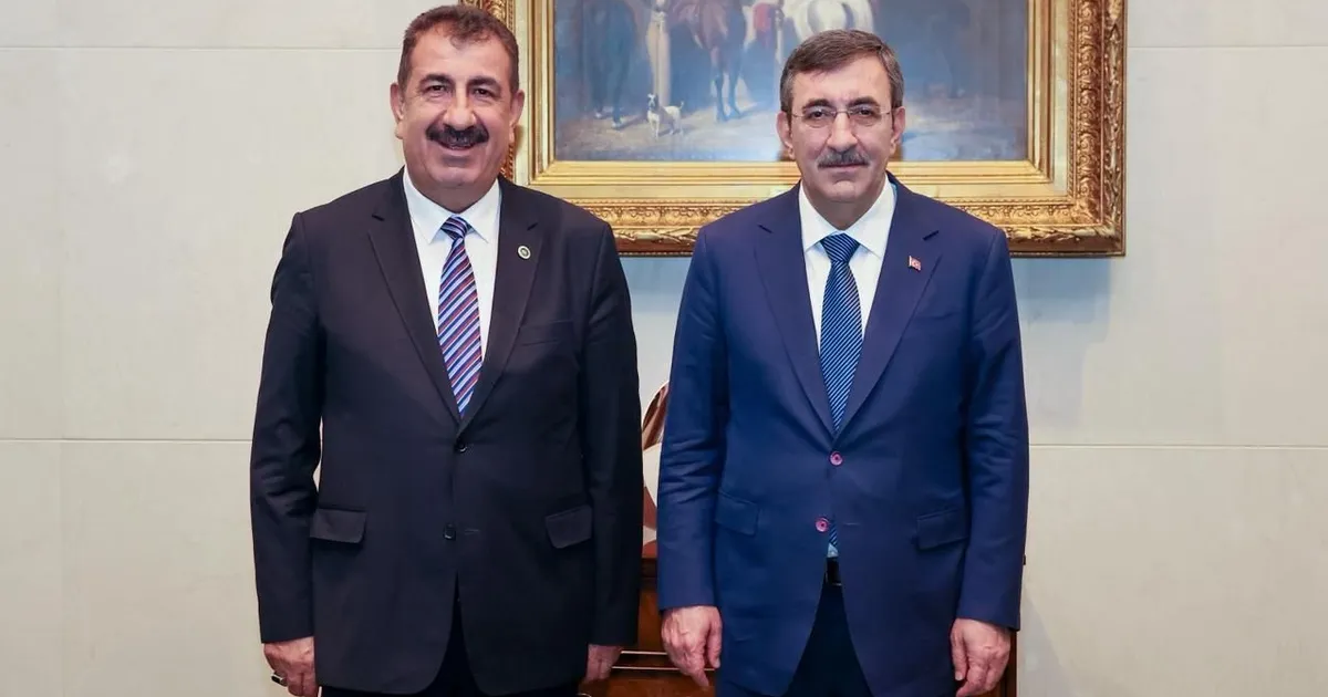 Cumhurbaşkanı Yardımcısı Yılmaz TÜRKYED’i kabul etti