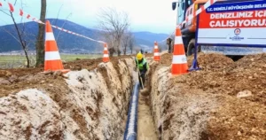 Denizli Büyükşehir Belediyesi DESKİ, Acıpayam ilçesi Yassıhöyük Mahallesi’nde içme suyu