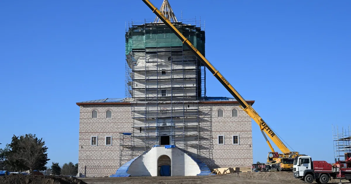 Edirne Sarayı yeniden ayağa kalkıyor