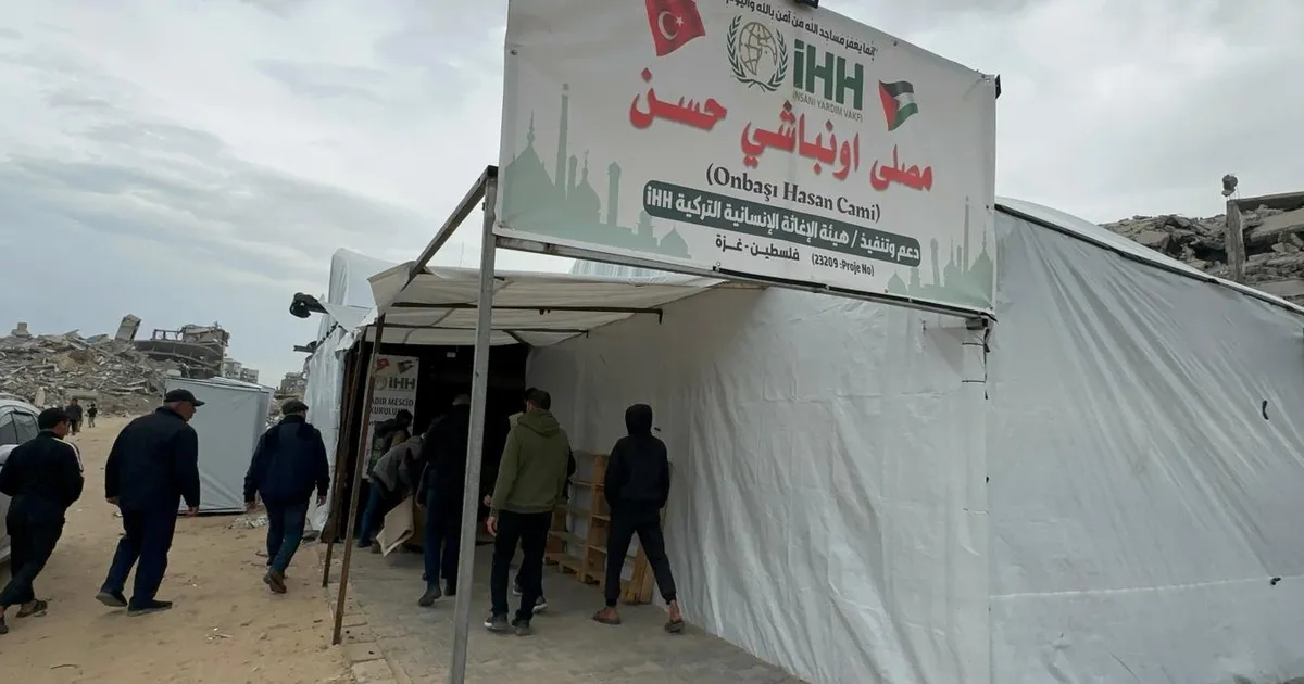 İsrail yıktı, Kocaeli Büyükşehir Gazze’de kurdu