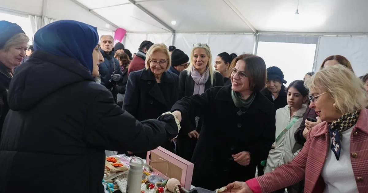 İstanbul Maltepe’de ‘Kadın El Emeği Pazarı’ açıldı