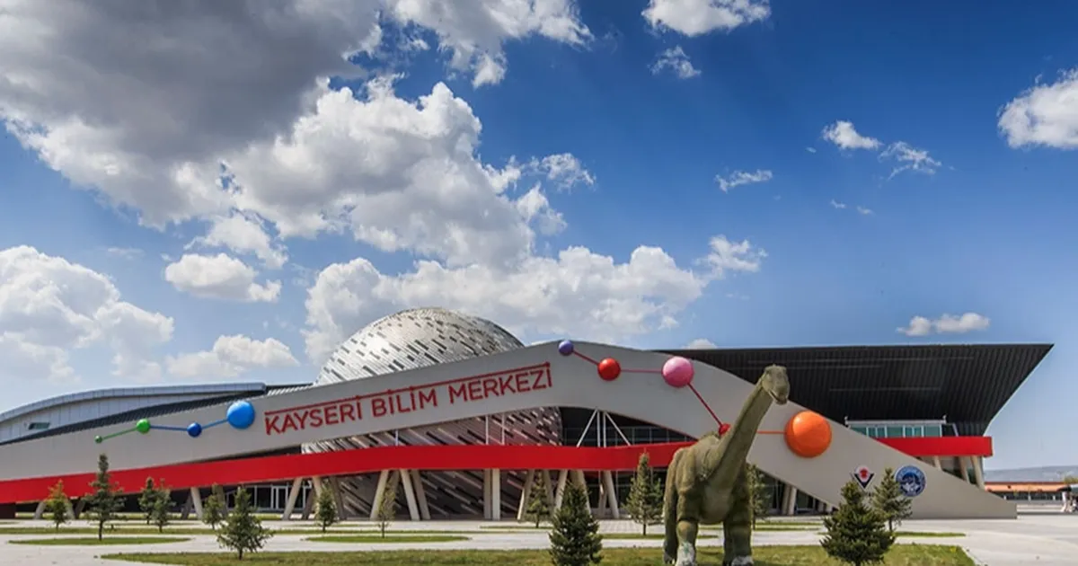 Kayseri Bilim Merkezi yarıyılda öğrenciler için açık