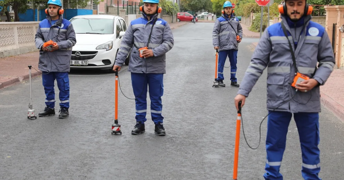 Kayseri Büyükşehir’den su kaçağına büyük darbe