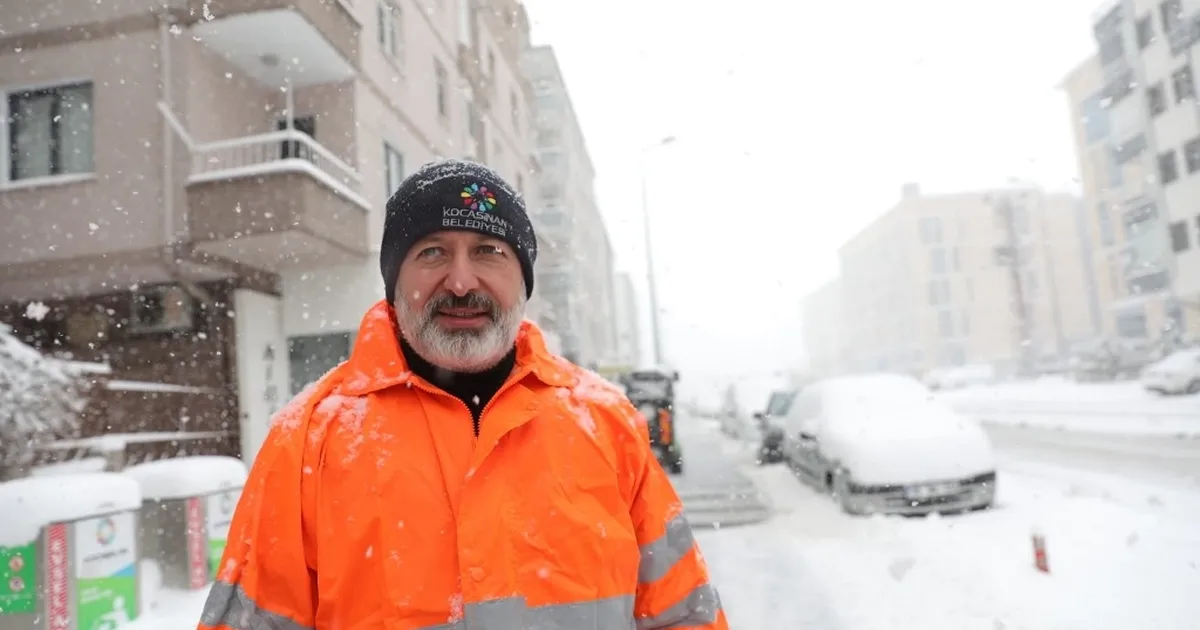 Kayseri Kocasinan’dan karla duraksız mücadele