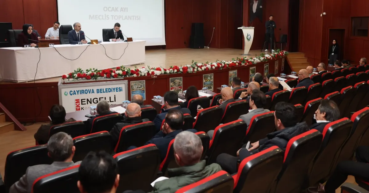 Kocaeli Çayırova’da yeni yılın ilk meclisi gerçekleşti