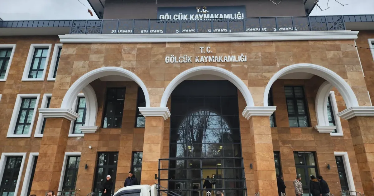 Kocaeli Gölcük’te Hükümet Konağı projesinde sona gelindi