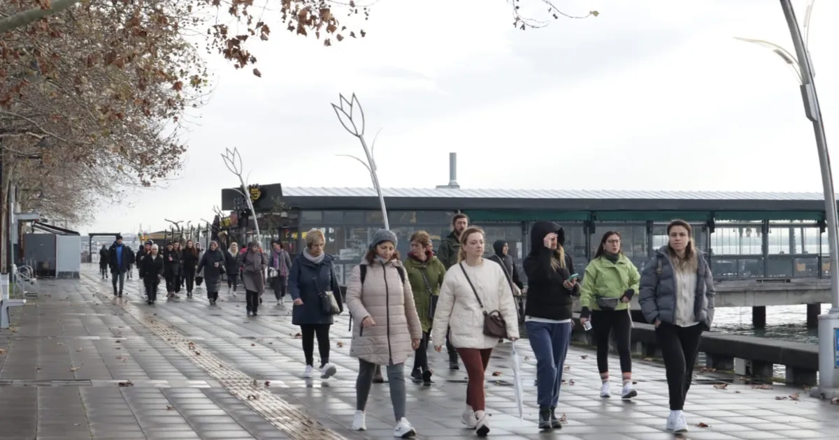Kocaeli’de İzmitli kadınlar ‘Sağlıklı Yaşam Yürüyüşü’nde buluştu