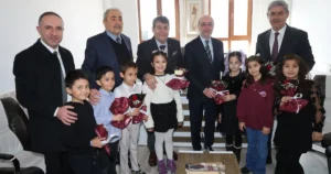 Konya'da Selçuklu Belediye Başkanı Ahmet Pekyatırmacı, Hocacihan Hüseyin Yıldız İlkokulu’nda
