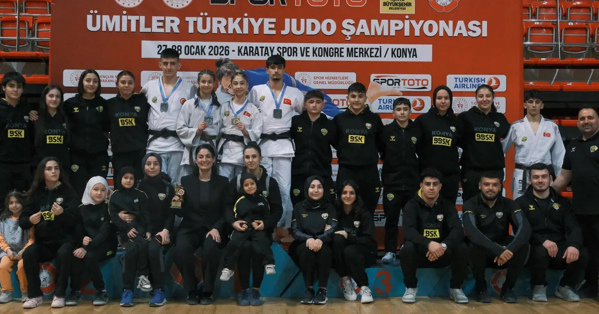 Konya Büyükşehir Belediyespor Judo Takımı, Konya’da düzenlenen Spor Toto Ümitler