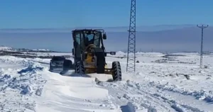 Malatya Büyükşehir Belediyesi, etkili olan kar yağışı ve olumsuz hava