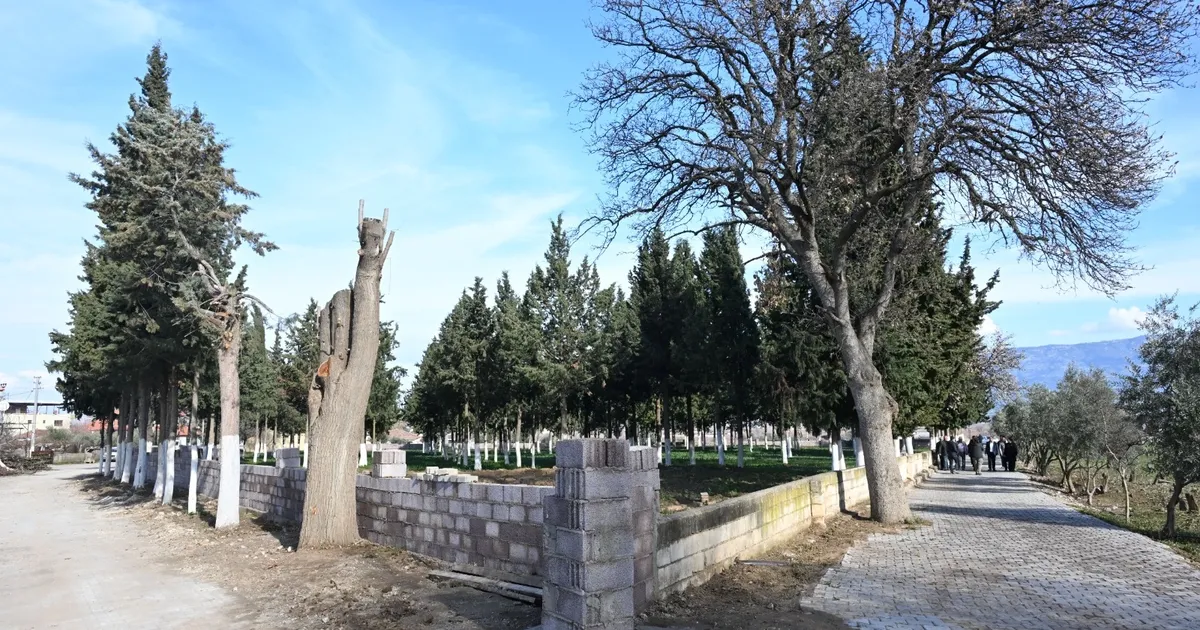 Manisa’da Aşağı Koçaklar Mezarlığı güvenli hale getirildi