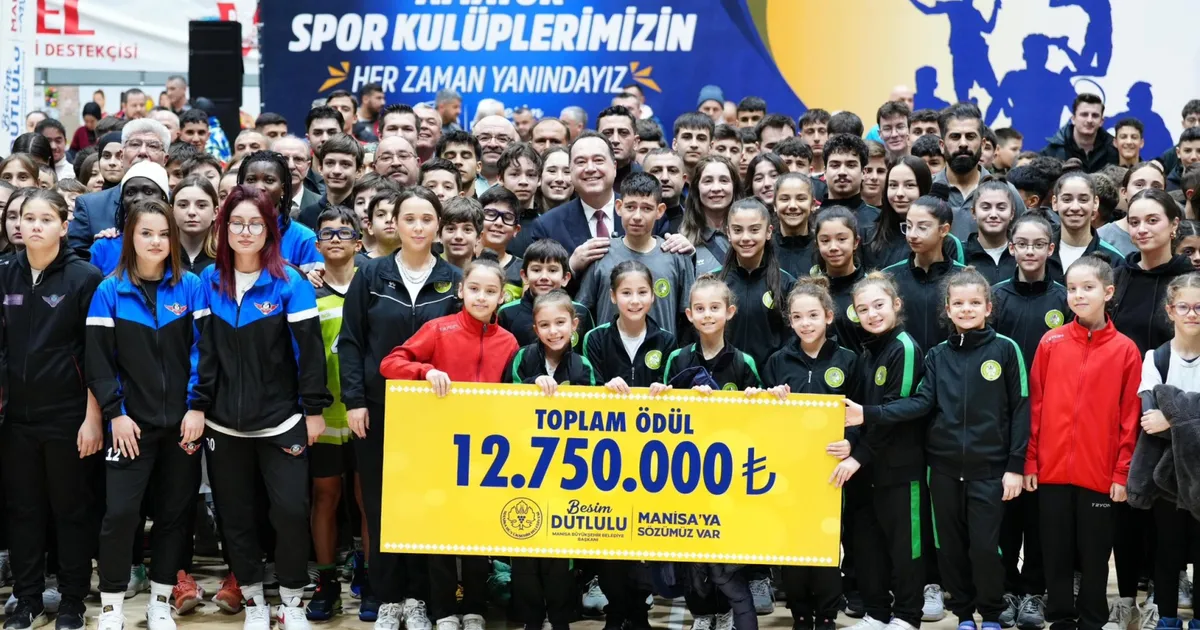 Manisa’dan amatör sporda 123 kulübe maddi destek