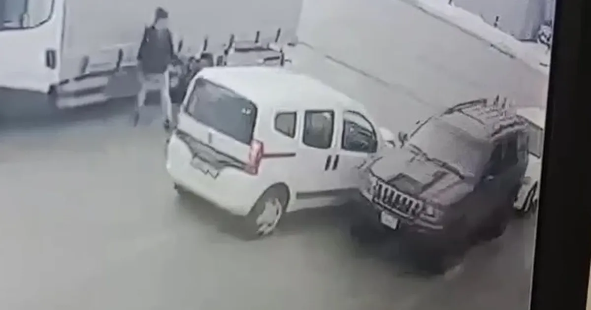 Muayene istasyonunda fren test kazası!