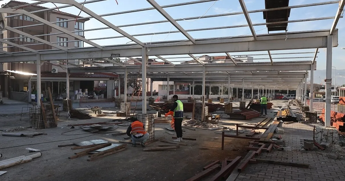 Muğla Yatağan modern pazaryerine kavuşuyor