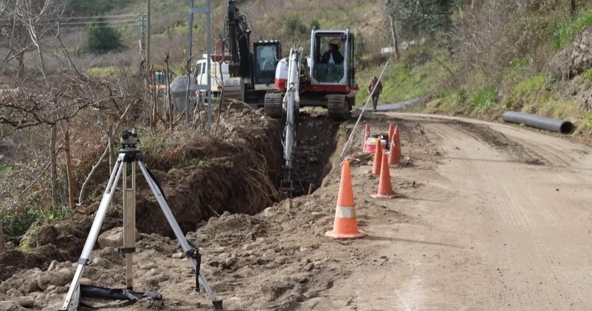 Ordu’da altyapı yatırımları hız kesmeden sürüyor