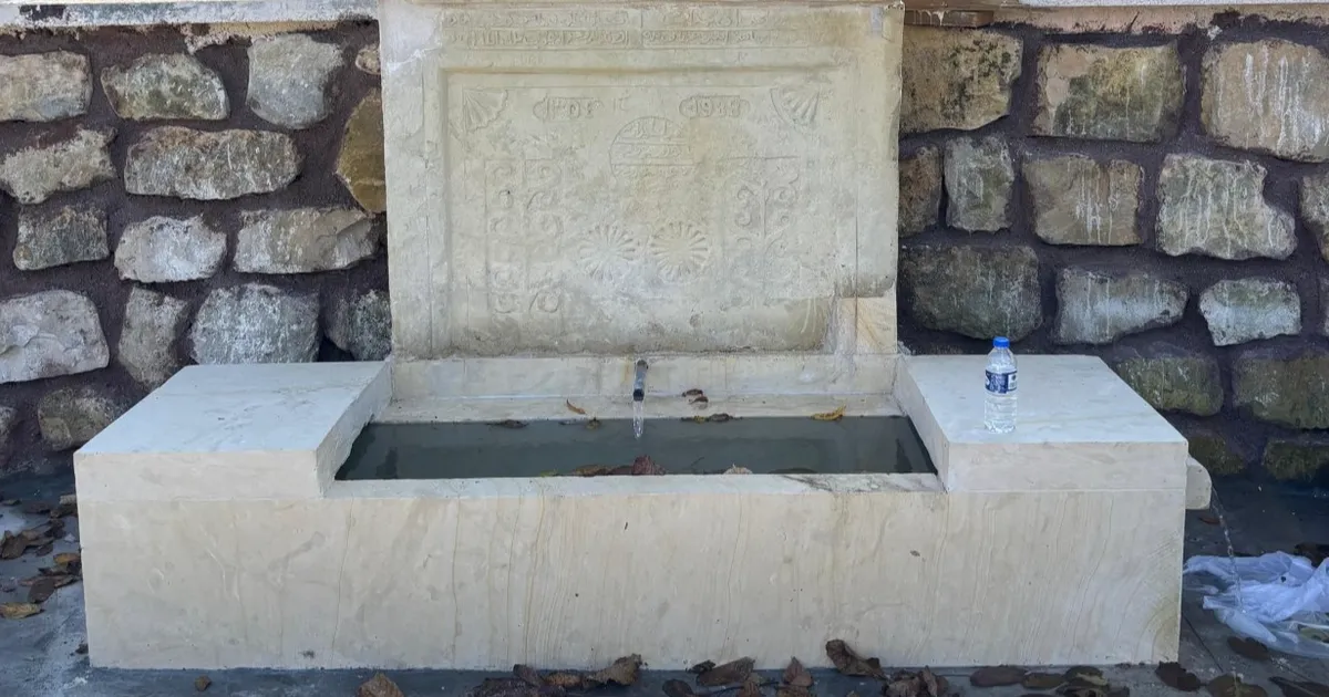Ordu’da Ünye Dizdar Çeşmesi restorasyonla geleceğe taşındı