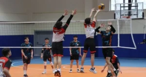Türkiye Voleybol Federasyonu Genç Erkekler Voleybol Yerel Lig müsabakalarında Şanlıurfa
