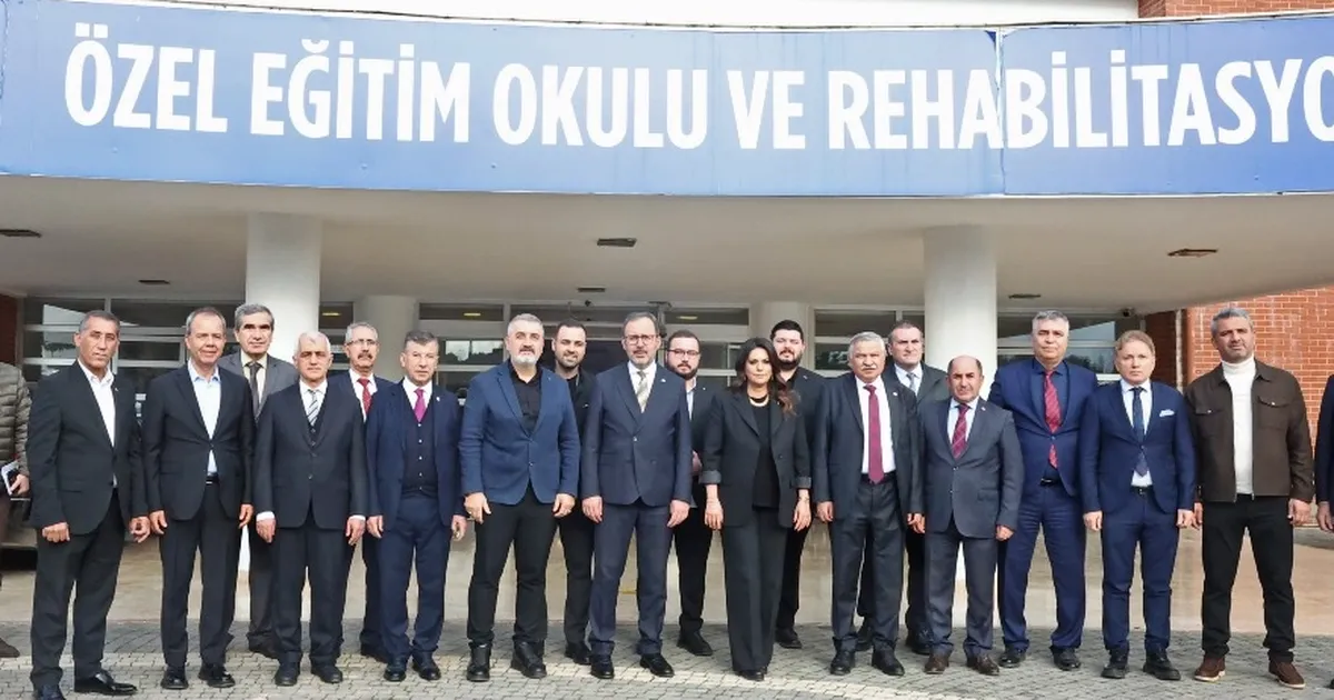 TBMM Komisyonu’ndan Antalya’da Özel Eğitim Merkezine ziyaret