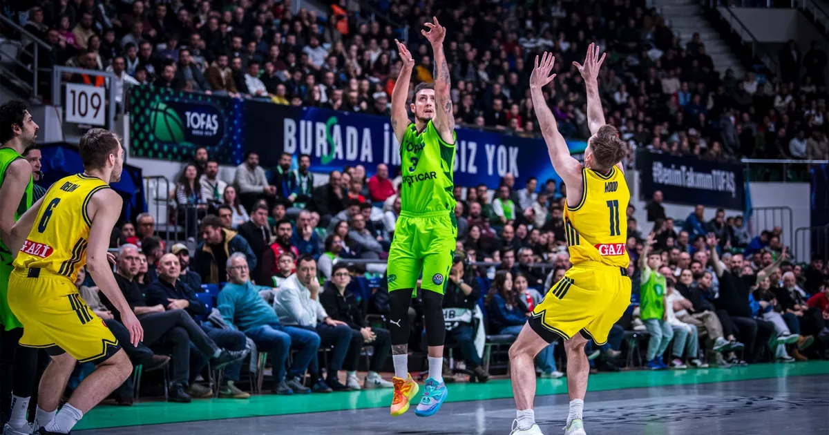 Tofaş’tan TOP 16 turu karşılaşmasında mağlubiyet!